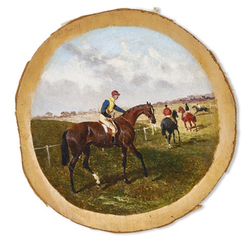 Three scenes Hunting, Shooting, Racing by John Frederick Herring the ...