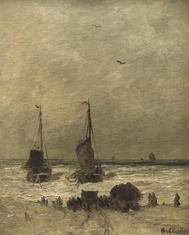 The Arrival Of The Fleet Hendrik Willem Mesdag