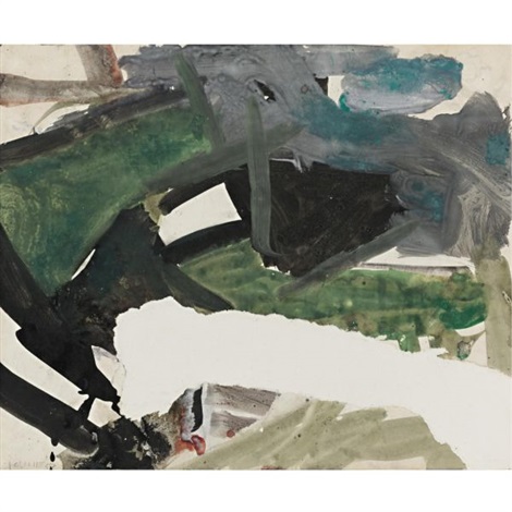 Collage in color by Franz Kline on artnet