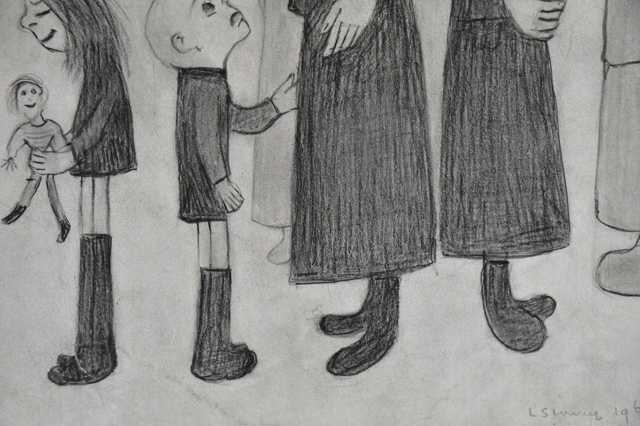 Group of People by L.S. Lowry on artnet