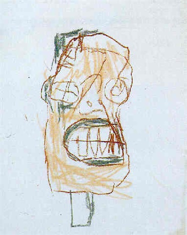 Head by Jean-Michel Basquiat on artnet