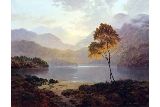 Highland Landscape by Gerald Coulson on artnet