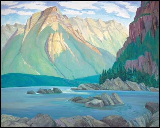 Mountains above the Cascade by Doris Jean McCarthy on artnet