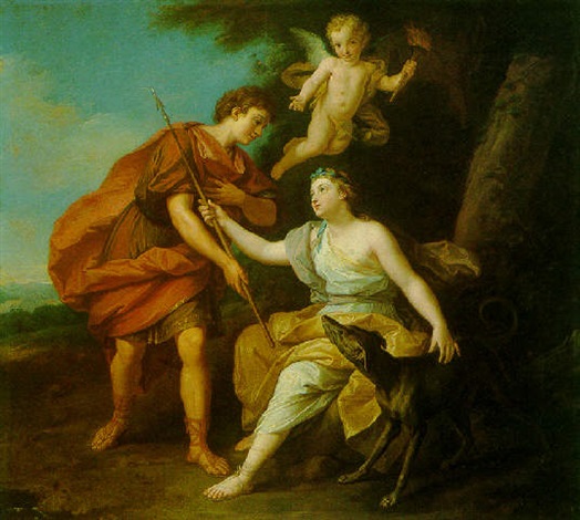 Cephalus and Procris by Louis de Boulogne the Younger on artnet