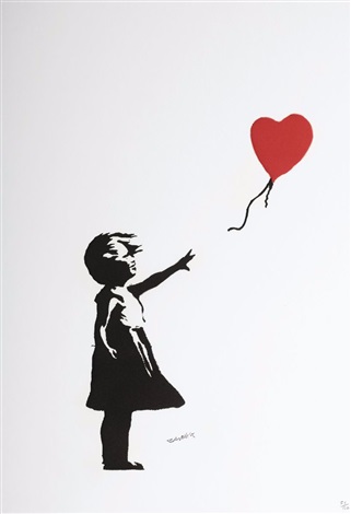 DZIEWCZYNKA Z BALONIKIEM by Banksy on artnet