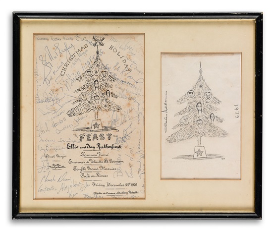 Addams Family Christmas Tree by Charles Addams on artnet