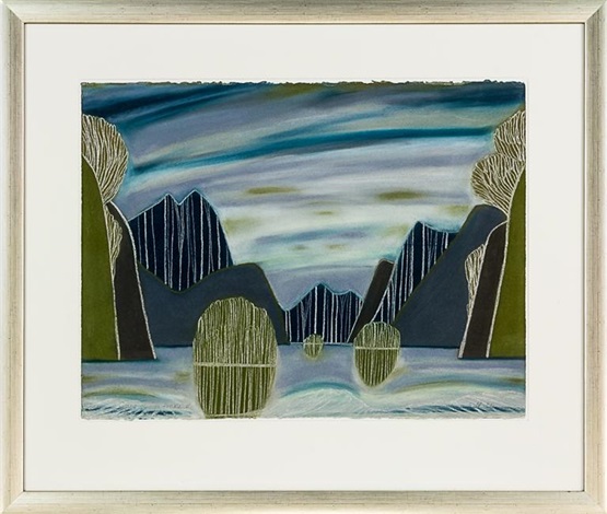 Going through Fiordland by Marilyn Webb on artnet