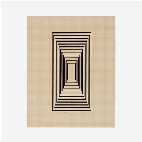 Introitus from the Graphic Tectonics series by Josef Albers on artnet