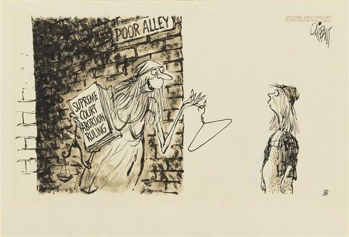 Poor Alley by Patrick Oliphant on artnet