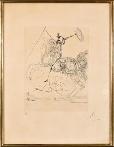 Don Quichotte by Salvador Dalí on artnet