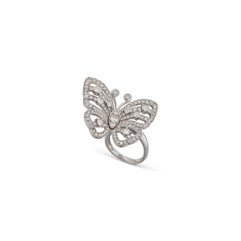 Van cleef and on sale arpels butterfly ring