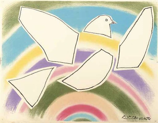 The Rainbow Dove By Pablo Picasso On Artnet 9555