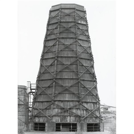 Cooling tower - Dillingen by Bernd and Hilla Becher on artnet