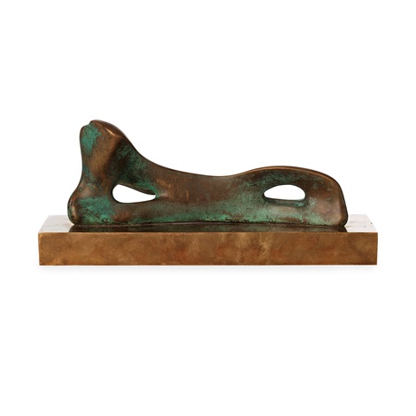 Reclining figure Bone by Henry Moore on artnet