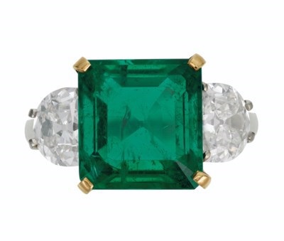 Cartier emerald ring deals price