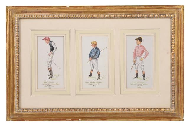 PORTRAITS OF SIX JOCKEYS 2 by Charles Hunt on artnet