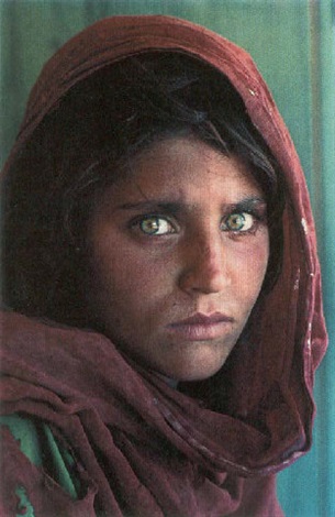 Afgan refugee by Steve McCurry on artnet