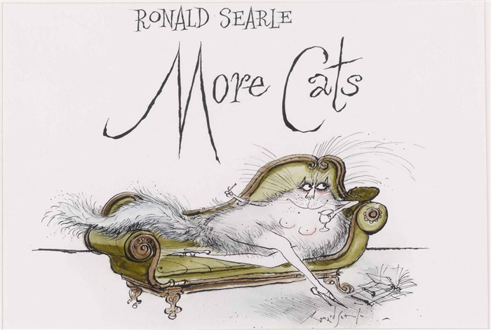 More Cats by Ronald Searle on artnet