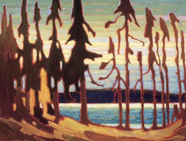 Lake Superior spruces by Horace Valentine Vick on artnet