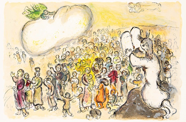 The Story of the Exodus. by Marc Chagall on artnet