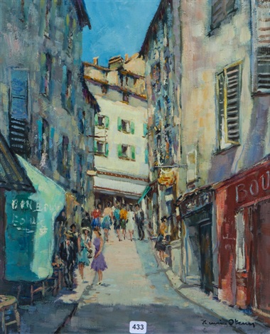 Grasse, rue de loratoire by Henri Stenn on artnet