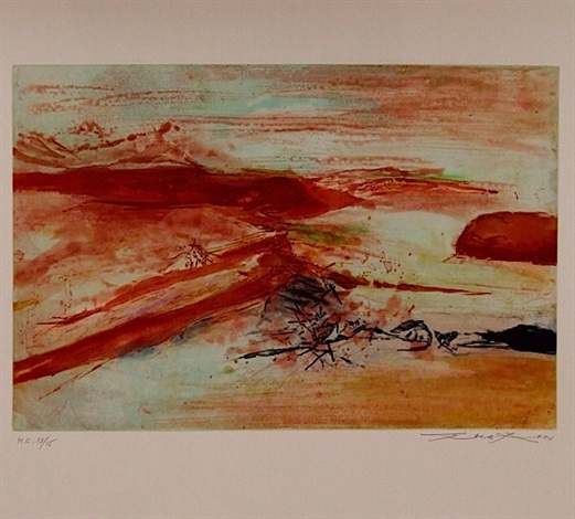 Gravure 379 by Zao Wou-Ki on artnet