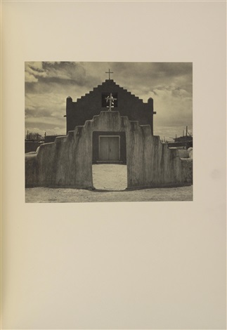 Taos Pueblo by Ansel Adams on artnet