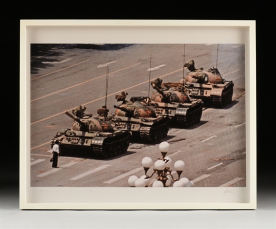 Tank Man by Jeff Widener on artnet