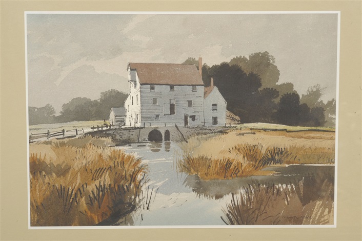 Ixworth Mill by Rowland Hilder on artnet