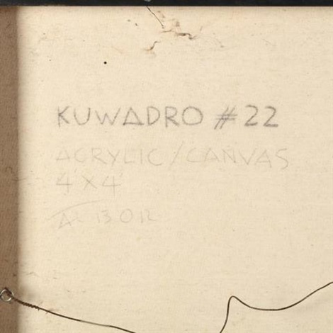 Kuwadro 22 by Augusto (Gus) Albor on artnet