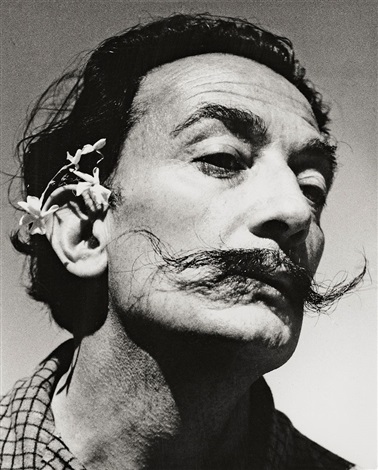 Salvador Dali mit Nietzsche-Bart by Liselotte Strelow on artnet