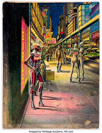 Ralph Reese - RoboPro Painting Original Art undated by Ralph Reese on ...