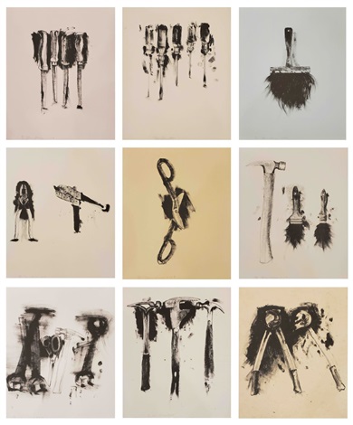 Untitled Tools complete set of 9 works by Jim Dine on artnet