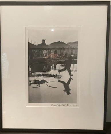 Behind the Gare Saint-Lazare, Paris by Henri Cartier-Bresson on artnet