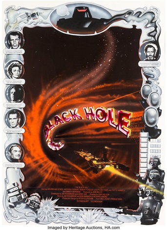 The Black Hole Preliminary Theatrical Poster Mock-up by Paul Wenzel ...