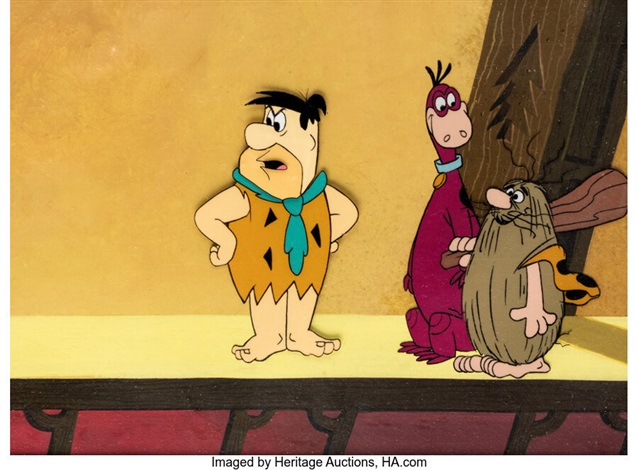 The Flintstone Comedy Show Fred Flintstone, Dino, And Captain Caveman ...