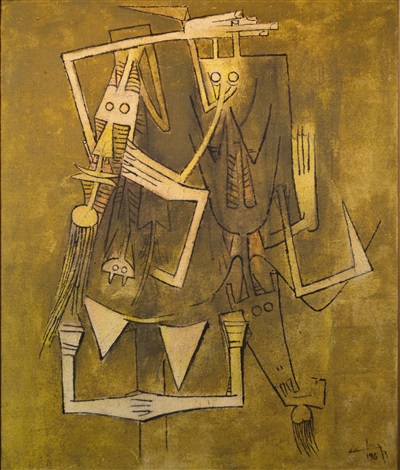 La Jumeaux II by Wifredo Lam on artnet