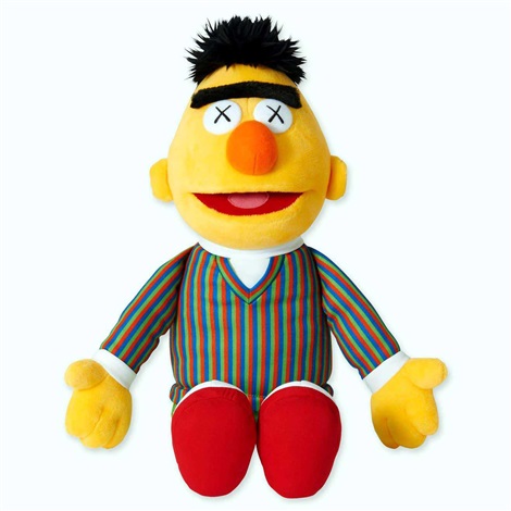 Kaws sesame street doll online