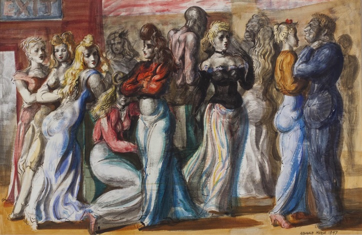 Taxi Dance Hall by Reginald Marsh on artnet