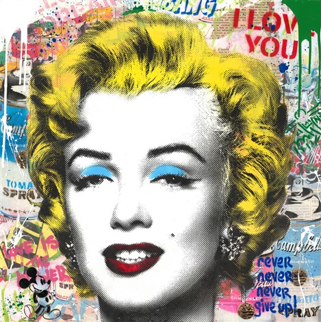 Marilyn Monroe by Mr. Brainwash on artnet