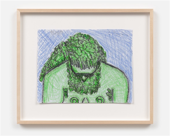 Study for Green Male by Carroll Dunham on artnet