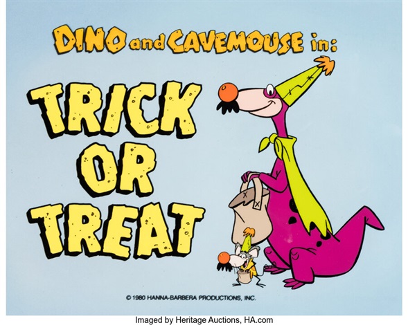 The Flintstone Comedy Show Dino and Cavemouse Trick or Treat Production ...