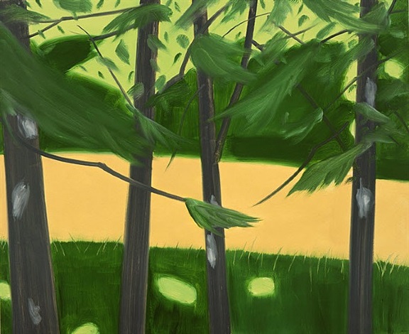 Four trees by Alex Katz on artnet