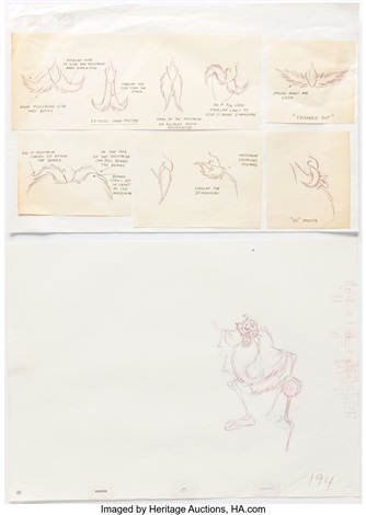 Aladdin Jafar as Beggar Animation Drawing, Model Sheet, and Print Group ...